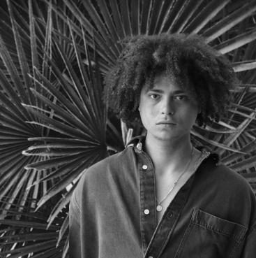 Juay Kennedy black and white portrait